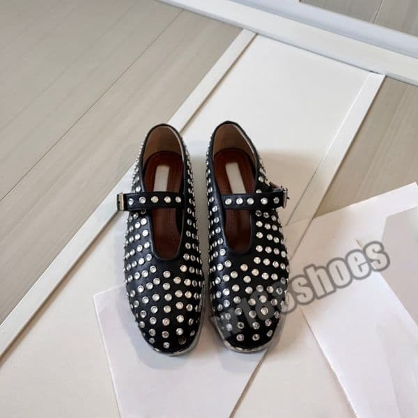 Fashion Womesn Hollow Out Flats Dance Shoes Ballet Flats Classic Round Toe Shoes Dance Shoes