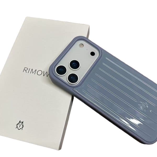 2025 New Fashion Designer Rima Luggage Phone Case Waterproof Iphone 17 14 16 Pro Phone Case Iphone 15 13 12 11 Max Weave Aluminum Alloy Brand Designer PhoneCase