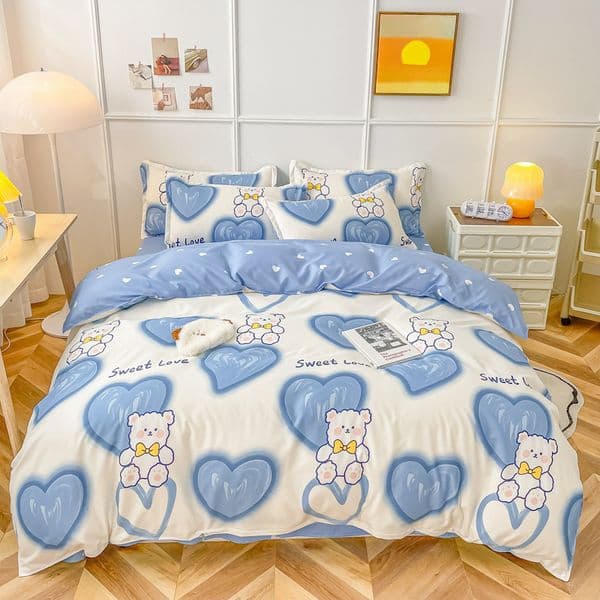 Four-piece Bedding Student Dormitory Bed Sheet Quilt Cover Three-piece Set Online Sale