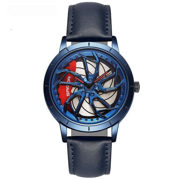 DHgargets Sanda Time Comes and Goes Mesh Quartz Watch Waterproof Fashion Trend Steel Belt Men's Wristwatch