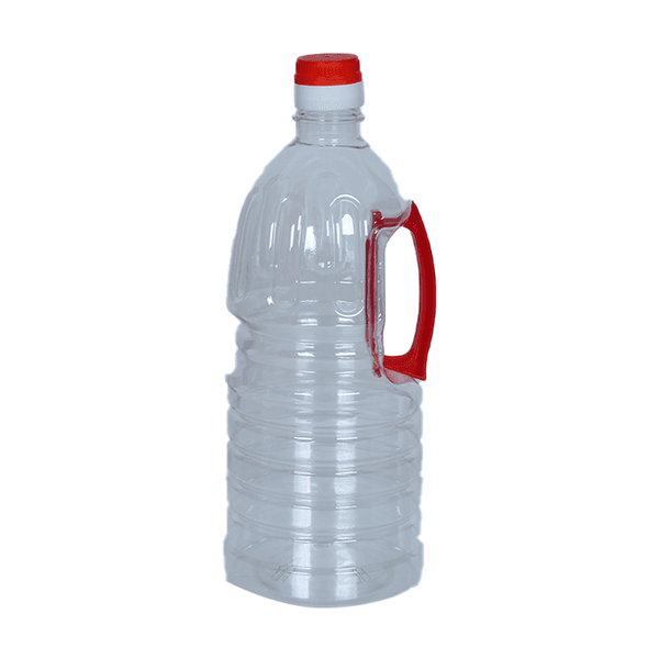 Food packaging, Polyester (PET) bottle side handle for food packaging(1.8l), plastic, bottle, packaging bottle, container, storage.