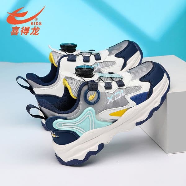 Xdlong Leather Surface Sneakers Running Shoes Girl Winter Waterproof