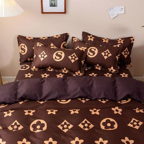 Internet Celebrity Korean Version Skirt Style Four-Piece Bedding Bed Sheet Duvet Cover Single Dormitory Three-Piece Set