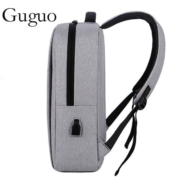 Guguo Free Shipping New Designer Bag 2025 Large Capacity Printable Business Backpack USB Charging Multifunctional Laptop Bag Export Men's Backpack