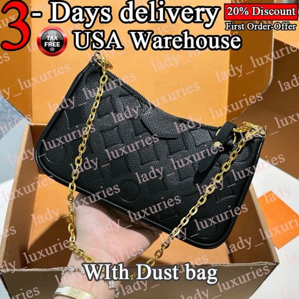 Designer Bag women's leather embossed crossbody bag old flower chain handbag letter striped luxury half moon bag handbag crossbody bag Hobo bag luxury wallet 001