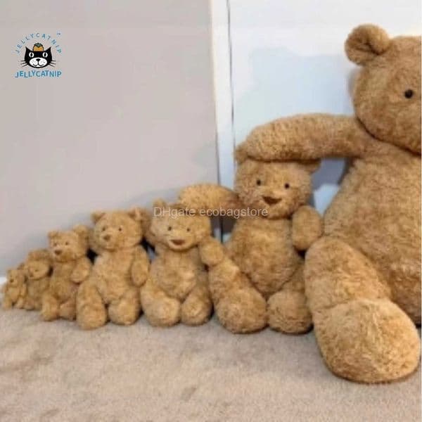 Puppets JC Domestic designer Barcelona Bear Plush Toy Gift Stuffed Doll