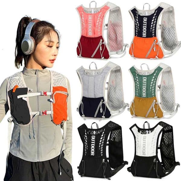Lightweight Running Vest Breathab Water Bladder Daypack Rctive Outdoors Hydration Pack for Hiking Trail Running Y250918