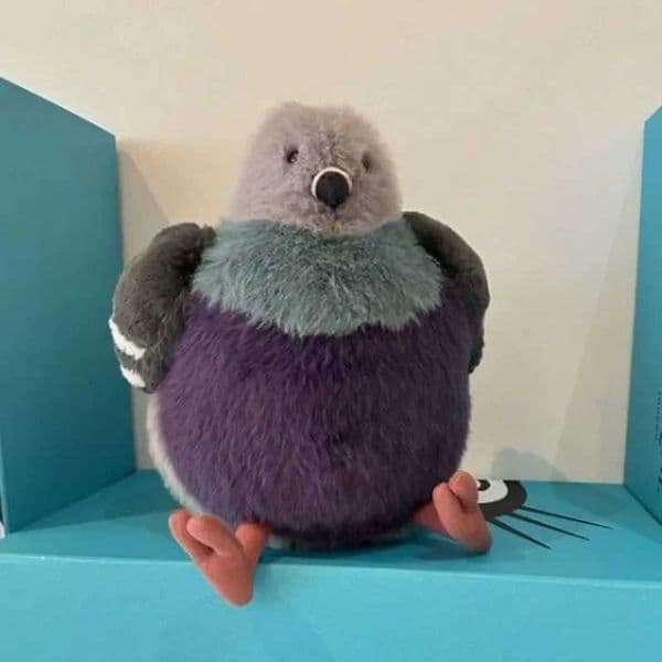 Luxury Designer Jelly Cat dog 17Cm Halloween Owl 25Cm Parrot Fat Pigeon Bird Doll Pet Companion Toy Ornaments Christmas Birthday Girl Gift cat S Free Shipping