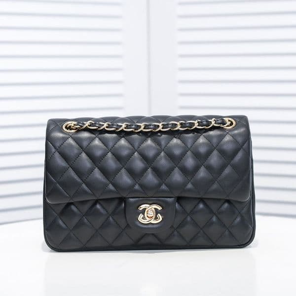 Top designer bag sheepskin shoulder bag hand-held chain womens luxury diagonal cross bag fashionable caviar diamond grid flip bag