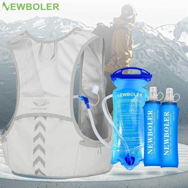 5L Outdoor Trail Running pack Ultralight Women Men Running Race Hydration Vest Marathon Bicyc Bag for Marathon Hiking Y250918