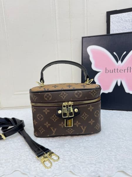 2026 Fashionable Colorful - Printed Vanity Bag handbag shoulder Crossbody bag, Multi functional Design, Durable Material, Ideal for Gifting, Beauty Routines &