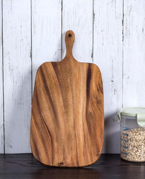 Chopping Blocks Kitchen Wood Food Plate Wooden Pizza Sushi Bread Whole Wood Tray Cutting Board No Paint4102679