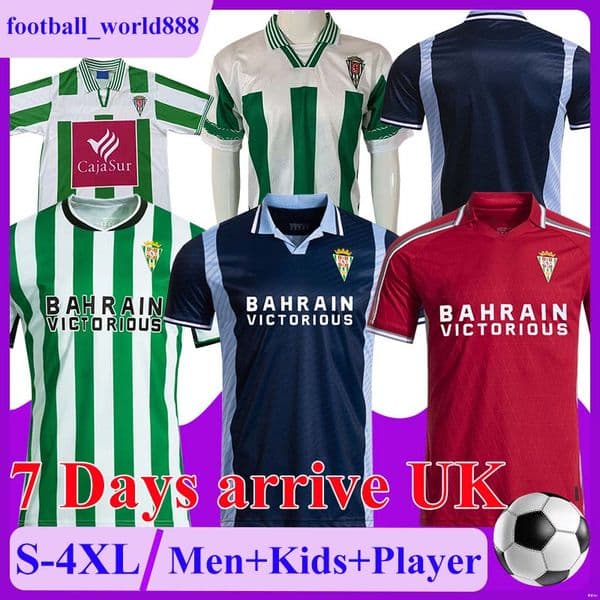 XXXL 4XL Cordoba 25 26 Soccer Jerseys CARRACEDO camiseta Retro 1997 JACOBO GLEZ 2025 Football Shirts ADILSON P.ORTIZ football kits ISMA RUIZ Men Kids full Kit Socks Set