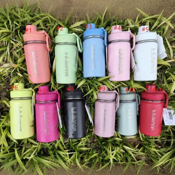 Designer Sports Water Bottle Outdoor Insulated Cup Yoga Water Cup Tennis Racket Print Unisex Style Multiple Designs