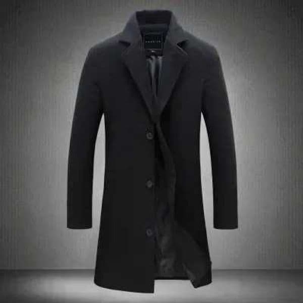 Autumn Winter Fashion Mens Woolen Coats Solid Color Single Breasted Lapel Long Coat Jacket Casual Overcoat Plus Size 5 Colors X250919