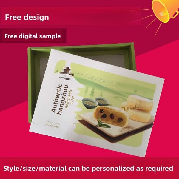 Customized Exquisite Gift Creative Heaven and Earth Lid Multi-Specification White Cardboard Packaging Box