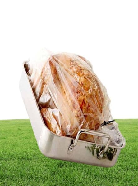 Disposable Dinnerware 100pcs Heat Resistance NylonBlend Slow Cooker Liner Roasting Turkey Bag For Cooking Oven Baking Bags Kitche3669480