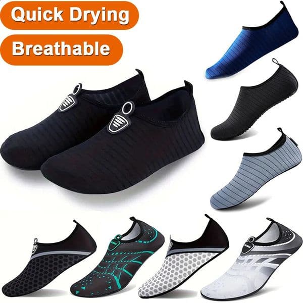 Quick Drying Water Shoes NonSlip Creek Shoes Summer Aqua Beach Sandal Flat Shoe Seaside Slipper For Men Women Creek Shoe250918BJ