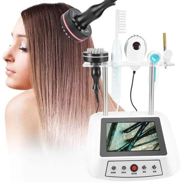 Professional 260 Diodes Laser Hair Growth Helmet Cap with Mitsubishi Lamps, Low Level Red Light Therapy Device for Hair Loss Treatment and R