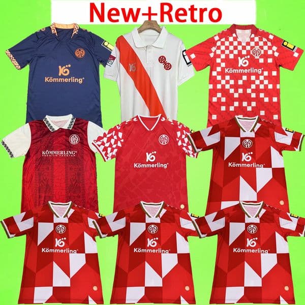 New + Retro 25 26 FSV Mainz 05 Soccer Jerseys Kids kit child 2025 2026 home away third children football shirt boys 125th 125 years mens women Special Edition
