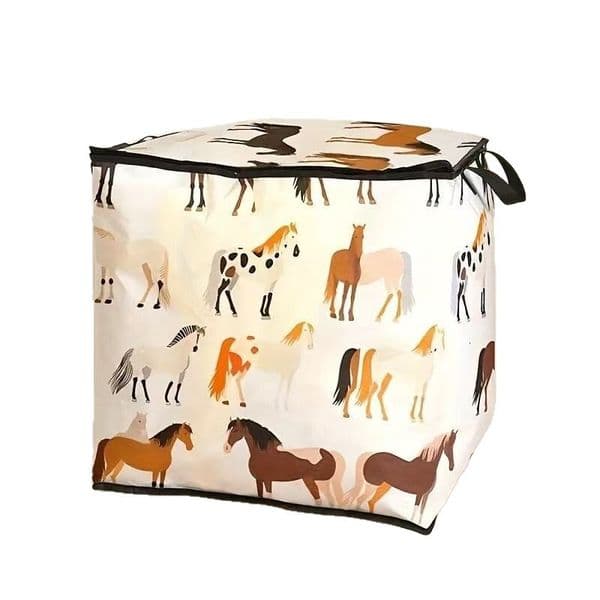 Home Supplies Non-Woven Fabric Handbag Household Clothing Quilt Storage Moving Packing Bag