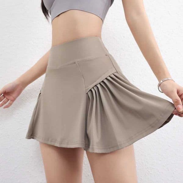 2024 Women Sport Skirt for Tennis Yoga Fitness Running High Waist Pleated MiniskirtsXJ250919