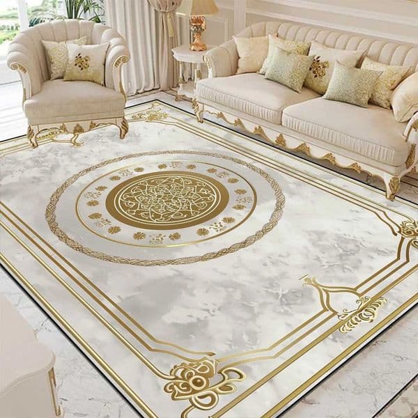 Luxury Style Living Large Area Rug Home Room Decor Floor Mats Lounge Sofa Coffee Nonslip Carpet Bedroom Cloakroom Washable W250919 B2