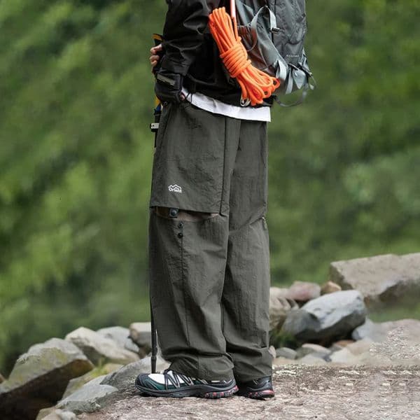 TFETTERS Adjustable Breathable Casual Pants Mans Outdoors Outing Spring Summer Cargo for Men Watertight 250919BJ