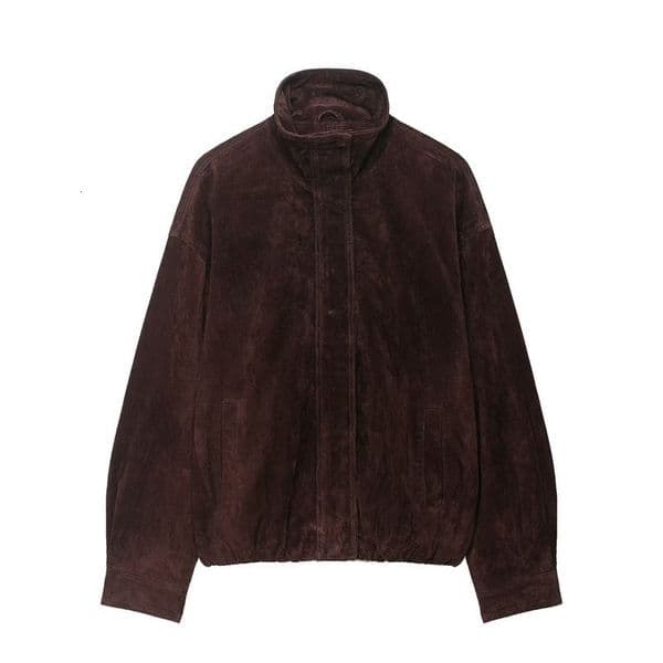 Womens Jacket Top Arrival Fashion Casual Suede Outerwear 250923BJ