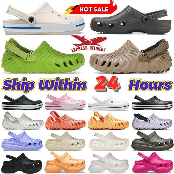 Designer sandals slippers slides Men Women Classic Bae Clogs Salehe Bembury Daily Outfit slipper orange Bone yellow Black fuchsia White Beach platform summer shoe
