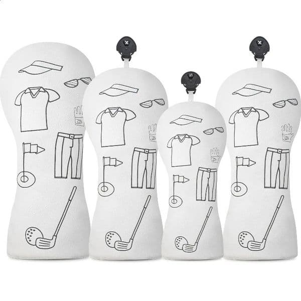 Durable golf club cover dust cover suitable for golf clubs club heads and accessories fashionable golf equipment 250919BJ