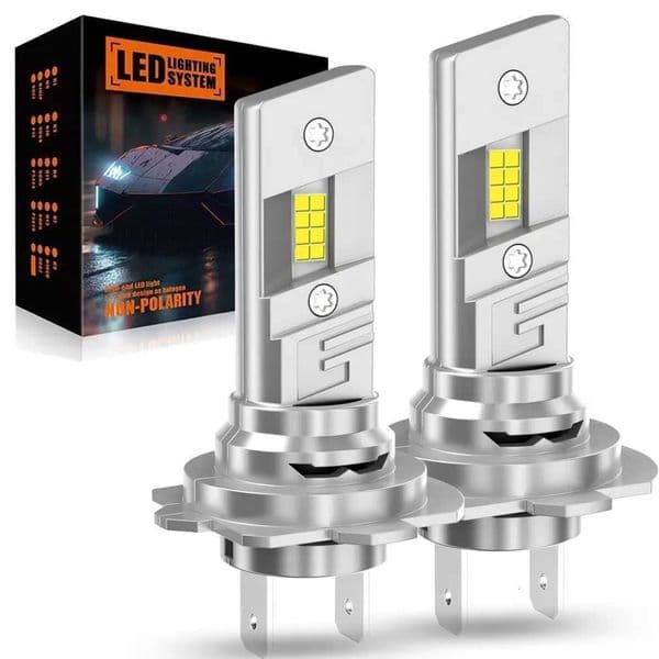 20000LM Mini H7 LED Headlight Bulb CSP 3570 Car Headlamp Auto Diode Lamp Canbus H7 Turbo Led Light 6500K 12V 120W X250920