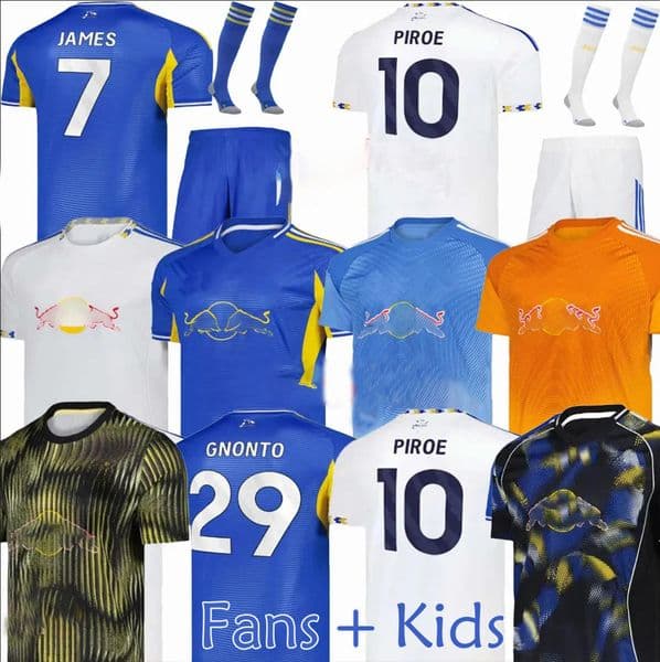 25 26 retro soccer jerseys shirts AMPADU PIROE JAMES NMECHA TANAKA STACH GUDMUNDSSON PERRI AARONSON Viduka Kewell David Batty 2025 2026 Retro football GK kit uniform