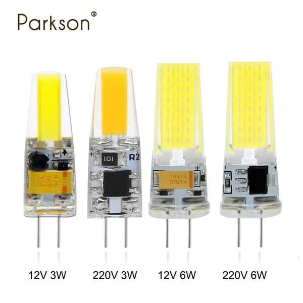 Dimmable G4 G9 E14 LED Bulb COB Replace Halogen Lamps Bulb AC DC 12V 220V Candle Light For CrystalChandelier Spotlight Lighting X250920