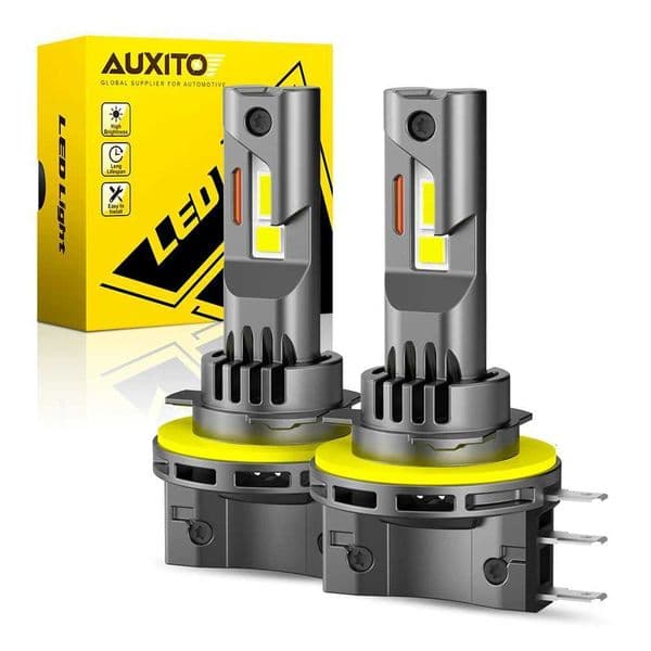 AUXITO 30000LM H15 LED Headlight Bulbs Canbus For VW Golf 6 MK3 H15 LED High Low Beam Driving Lights DRL for BMW Mercedes Audi X250920