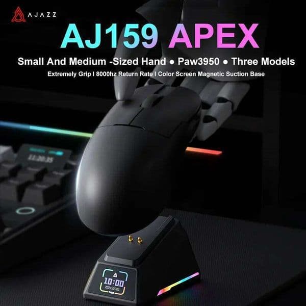 Charging Base Lightweight 59P Gaming Mouse For PC Laptop