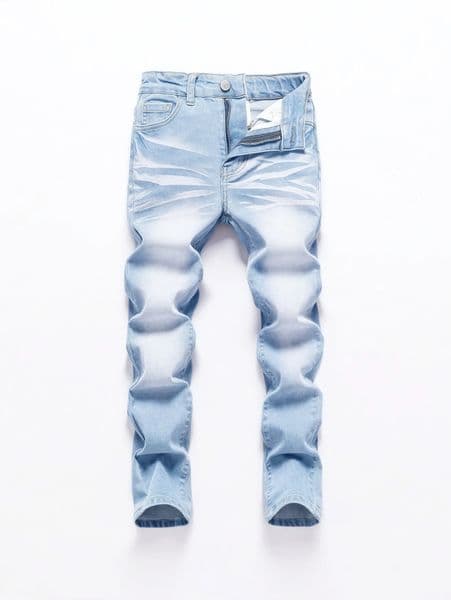 1PC Mens wide pants Brushed jeans Wide Y2K Rocks buggy black hiphop 250923BJ