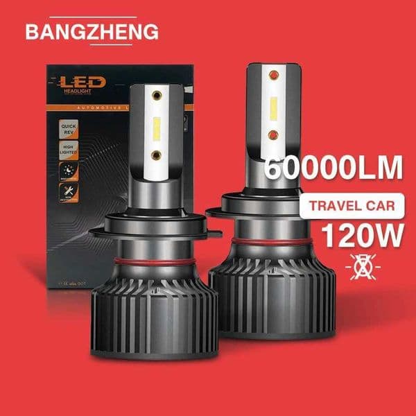 Cheap Headlamp Bulb Big Chip 50W H4 9004 9005 9007 Head Accessory For Car Interior Led Light Led Headlights X250920