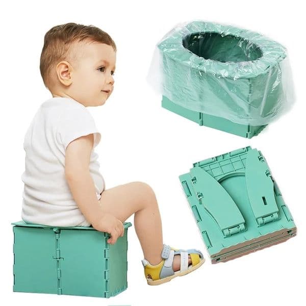 Portable Baby Boy WC Toilet Seat Baby Girl Pot Toilet Bowl Foldable Potty Training Pot Outdoor Travel Pots Child Seat 250920wwBJ