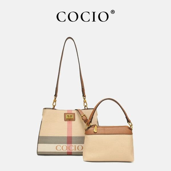 COCIO Free shipping Designer Shoulder Bags Autumn minimalist handbag womens plush fashion versatile shoulder bag