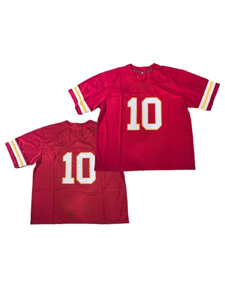 Large Men's 10 Football Jersey In Stock Fast Shipping Sports Training Rugby Shirt Casual Breathable Comfortable Shirt 4XL-8XL
