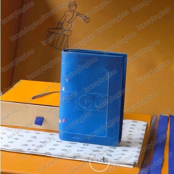 Designer Golf Resort Series Passport Holder Credit Card Wallet Passport Cover Fashionable and Stylish Swimming skiing style football model passport bag 14872