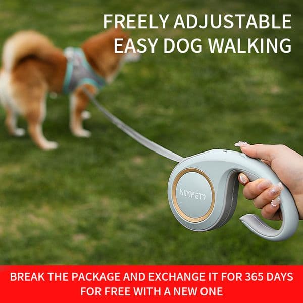 Dog traction rope dog walking rope automatic retractable anti slip small and medium-sized dog Teddy corgi cat