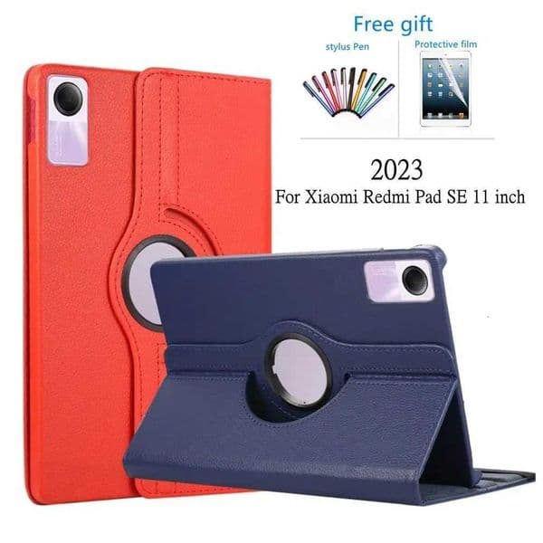 Case For Redmi Pad SE 2023 Case 11 inch Tablet Cover funda for redmi pad se 11 case 360 Degree Rotating Leather Cover Z250922