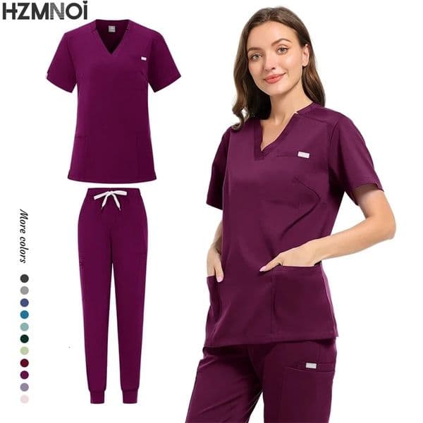 Wholesale Operating Room Uniform Scrubs Hospital Working Scrubs Set Supplies Nurse Dental Surgery Suit Workwear 250922