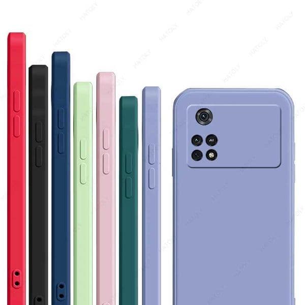 For Poco M4 Pro 4G Case For Poco M3 M4 Pro 5G Cover Liquid Silicon Phone Bumper Poco X4 Pro X3 F4 GT NFC F3 CaseXJ250922