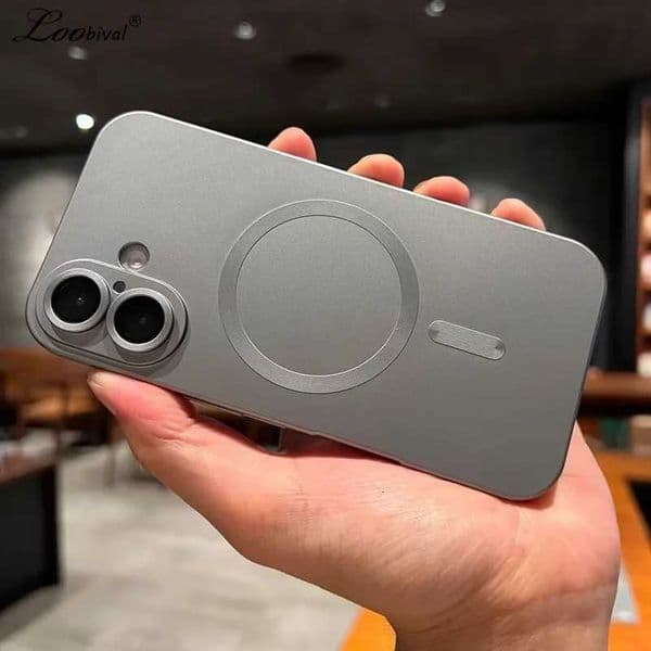 Luxury Soft Silicone Matte Phone Case For 11 12 13 14 15 16 Pro Max Plus 16E Magnetic Bumper Back Cases CoverXJ250922