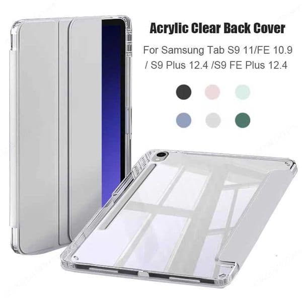 For Tab S7 S8 S9 S11 11 S10 Lite FE 109 Plus S10 124 inch Case Cover For Tab A11 A9 87 Plus 11 Pencil Holder Funda Z250922