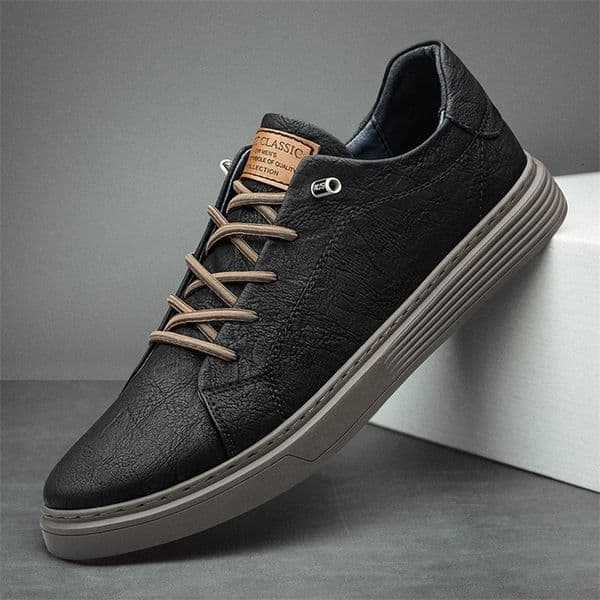 Italian leather casual shoes mens lace Oxford shoes outdoor jogging shoes office mens dresses shoe sizes 36-47 240615bj