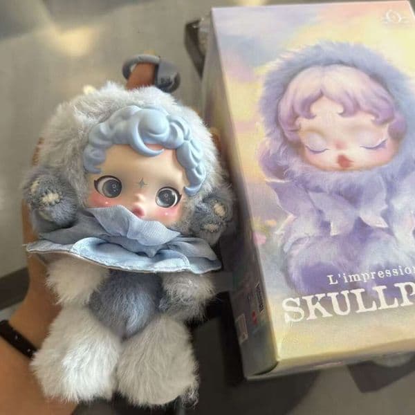 Light Weaving Garden Series In The Garden Vinly Plush Pendant SP Labub Doll Blind Box Toy Gift Must Have